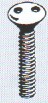 2 hole raised csk machine screw.jpg (3341 bytes)