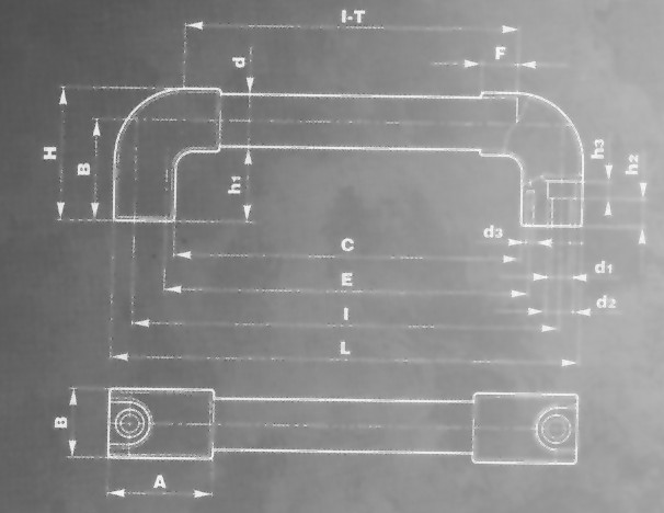 30mm tubular bridge handle plain hole design.jpg (39124 bytes)