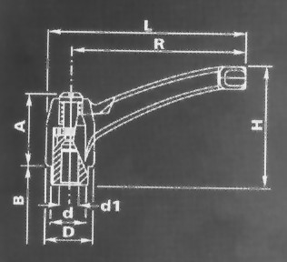 Die cast indexed clamping lever female thread design.jpg (19419 bytes)