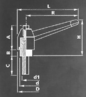 Indexed clamping lever push button male thread design.jpg (18149 bytes)