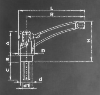 die cast indexed clamping lever male thread design.jpg (21879 bytes)