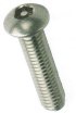 pin hex button machine screw