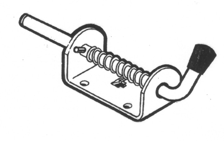spring loaded bolts